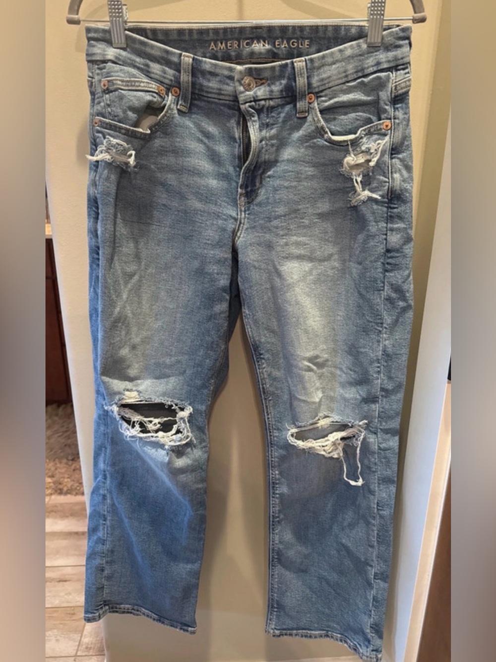 AE Curvy Straight Jeans